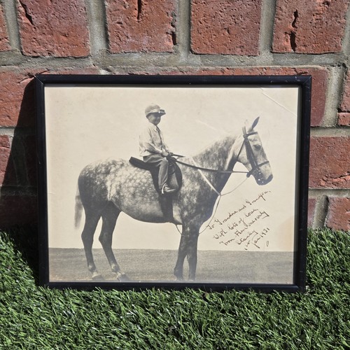 Rare 1931 signed horse racing - rare,