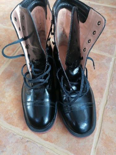 Robert clergerie black leather - robert,