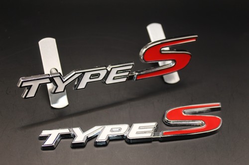 White type red chrome edges - red,