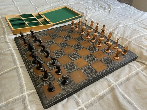 Vintage african chess - vintage,