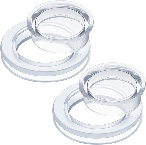 Sets 8cm 2inch clear pvc - 0.8cm/2inch,