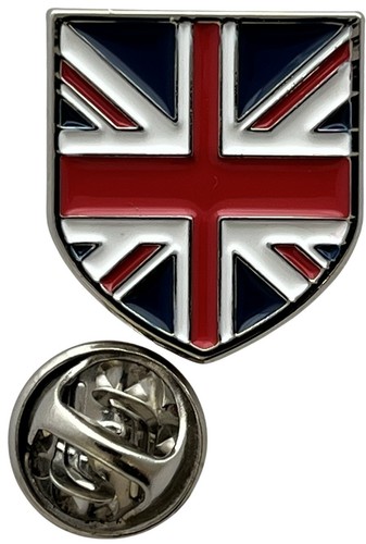 Union jack shield flag - flag, enamel