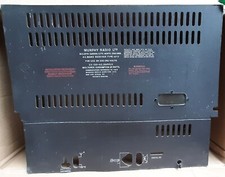 Vintage valve radio backs