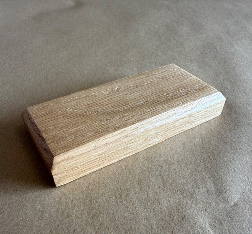 Solid oak display plinth - display, 45