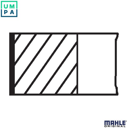 Piston ring kit 039 n0 - ring,