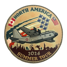C-130J  ITALIAN FRECCE TRICOLORI - SUMMER TOUR 2024 - HIGH QUALITY PVC PATCH