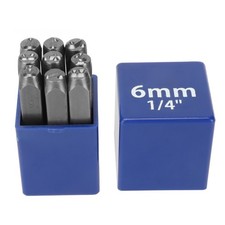 Steel Metal Stamp Set 9