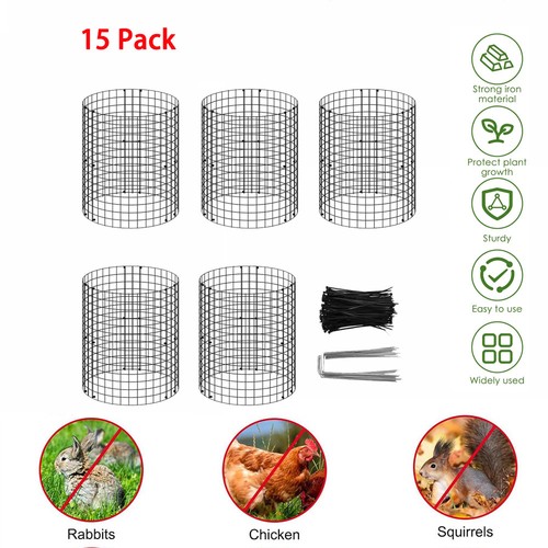 15pcs plant cages metal wire - plant,