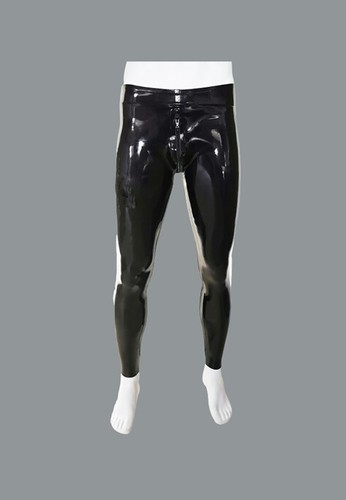 Rubber latex leggings pouch - rubber,