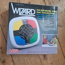Retro Electronic Game, WIZARD VTECH, boxed and manual