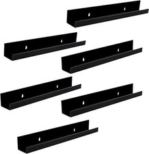 12" Floating Vinyl Record Album Wall Mount Display Shelf Acrylic Clear Holder UK