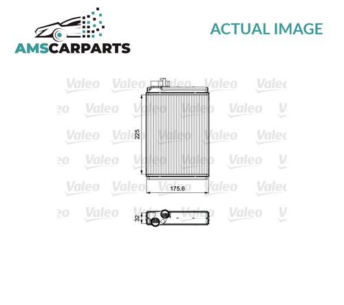 Heater radiator exchanger lhd - heater,