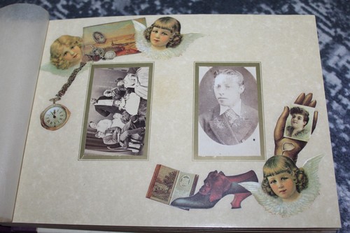 Victorian photograph album - victorian,