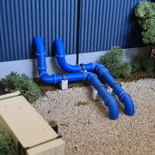 Model railway water pipe kit - model,