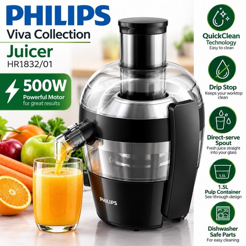 Philips viva collection juicer - philips,