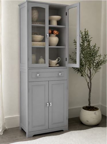 Grey kitchen cabinet tall - grey,
