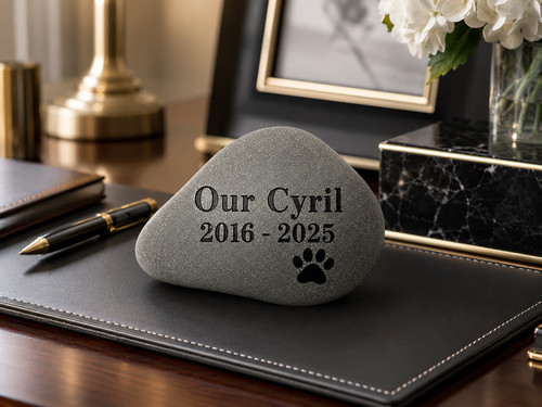 Memorial stone for dog - for,