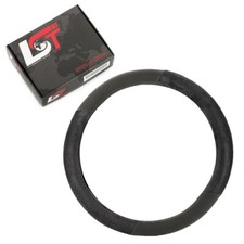 Steering wheel cover Ø 38x8.2cm /15x3 inches Anthracite for SUZUKI