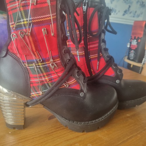 New rock women boots - rock, size
