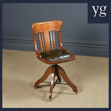 Antique English George V Oak &