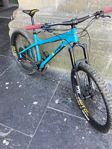 Orange crush mountain bike - crush,
