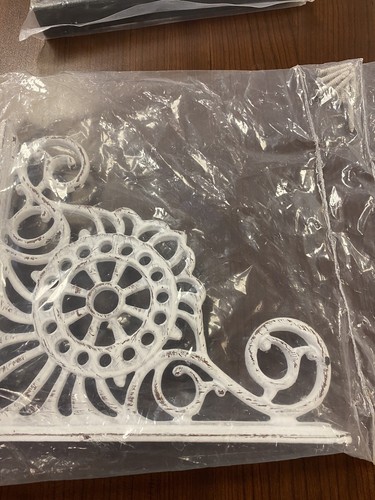 Corbel wrought iron bracket - wrought, iron/