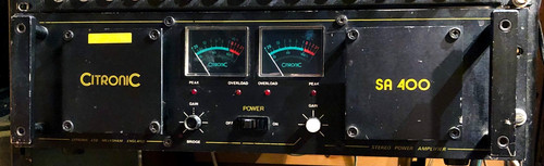Citronic sa400 power amp - power,