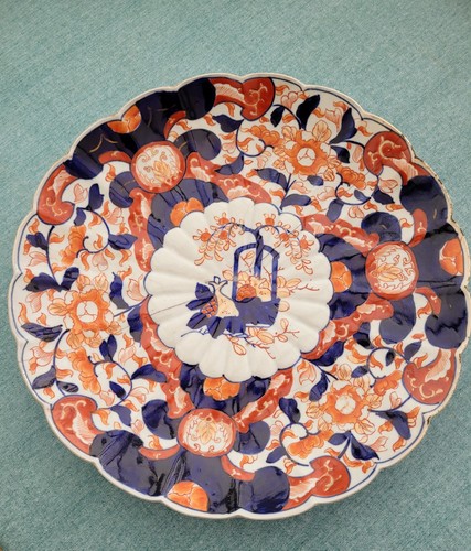 Antique imari japanese - japanese, floral