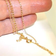 9ct gold rada curb chain 18