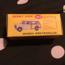 Dinky Toys Morris Mini Traveller In Original Box Brand New