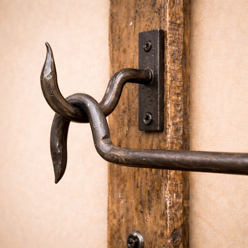 Hand forged wrought iron - hand-forged,