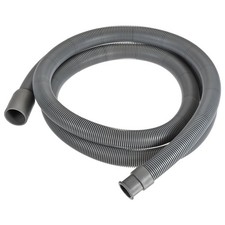 Washing machine drainage hose 28mm internal Dia 2M flexible length hose gray