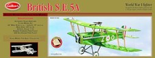 GUILLOW's British S.E5-A Balsa