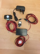 Motion Sensor Alarm 12v/240v security system, remote option.120db siren/Strobe