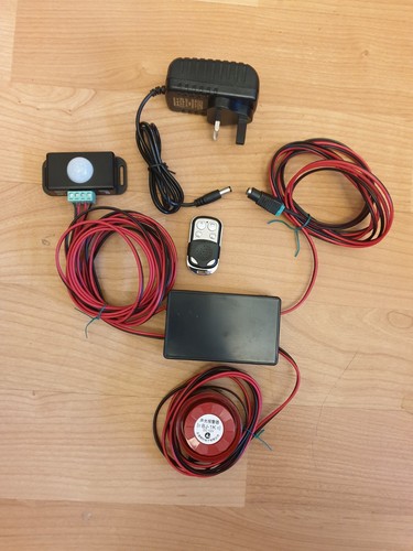 Motion sensor alarm 12v 240v - motion, 12v/240v