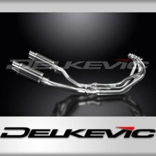 YAMAHA XJ600 DIVERSION 1992-04 FULL EXHAUST 200mm CARBON ROUND SILENCERS