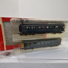 Hornby 00 Gauge R.267 BR 2-Car DMU Class 110 Blue - New Motor 2019