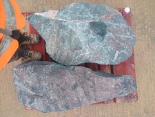   2 Large Granite Garden Rocks