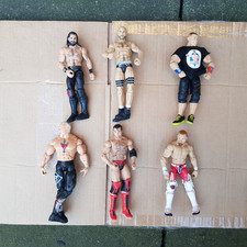 6 x Elite WWE Action Wrestling