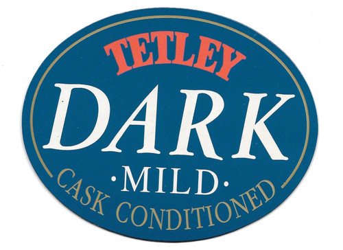 Tetley dark mild pump clip - ,,