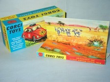 CORGI TOYS REPRO BOX EMPTY 256 VOLKSWAGEN 1200 EAST AFRICAN SAFARI