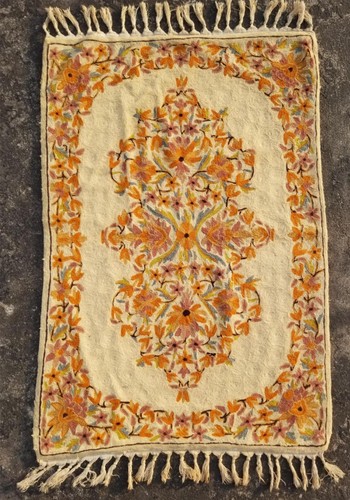 Vintage kashmiri floral chain - vintage,