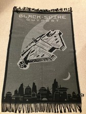 disney star wars galaxy's edge millenium falcon throw blanket