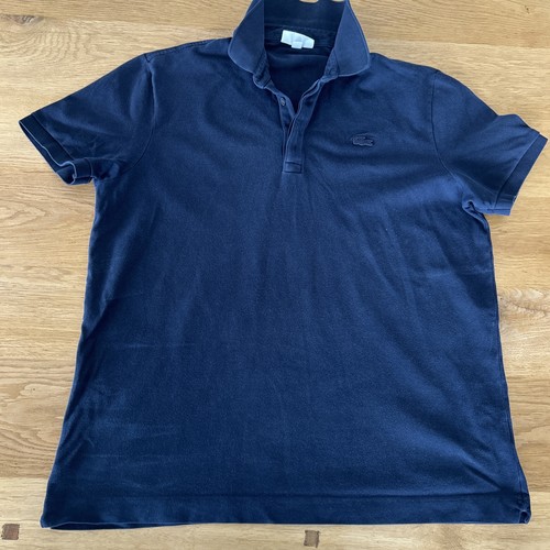 Lacoste navy polo - navy, xl