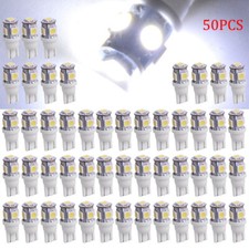 50x 501 T10 Led Bulbs Side