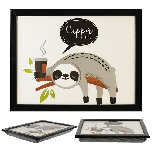 Wooden lap tray - bean, bag