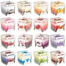 Scented Candles In Glass Jar 2 Wicks Assorted Fragrance Home Decor GIFT NEW