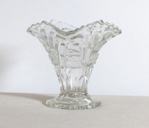 Antique vintage clear glass