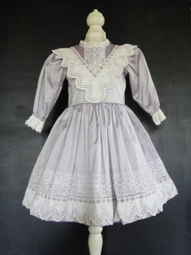 Silk dress lilac - in, for