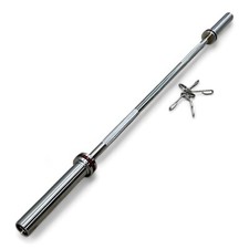12.5kg Olympic Barbell – 5ft Chrome Weight Lifting Bar